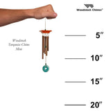 Woodstock Chimes Turquoise Mini Chime