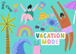 Surf Shack "Vacation Mode" Puzzle Postcard, 48-Pieces