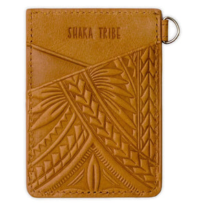 Shaka Tribe "Pe'a" (Courage) Hawaiian Leather Wallet