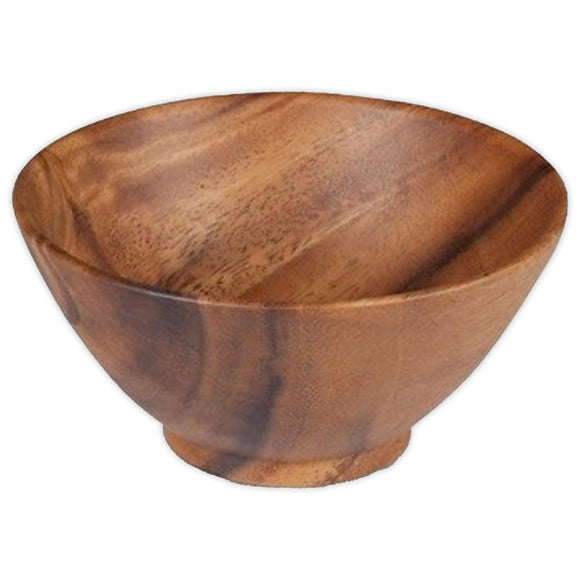 Acacia Wood Individual Serving Rice Bowl