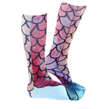 Living Royal "Mermaid" Polyester Knee-high Socks- Side View