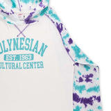 PCC Custom Women's Long Sleeve Light Weight Sweatshirt- Purple/Turquoise