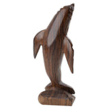 Wood Humpback Whale Base Medium - Polynesian Cultural Center