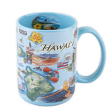 Xplorer Maps Hawai'i Map Ceramic Mug- 16 oz