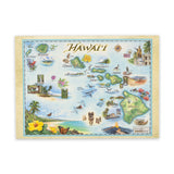 Xplorer Maps "Hawaii Map" Note Cards- Set of 12