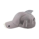 PCC Gray Shark Youth Baseball Cap- Side View