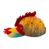 3-D Children's Rooster Baseball Cap Side View