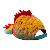 3-D Children's Rooster Baseball Cap Back View