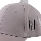 PCC Gray Shark Youth Baseball Cap- Closeup View of Side Vents