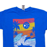 Tidal Flow Youth Tee Shirt- Blue