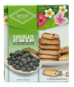 Diamond Bakery Hawaiian Chocolate Chip Shortbread Cookies- 4.4 oz.