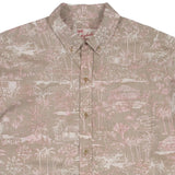 Kahala "The Country" Men's Aloha Shirt- Tan