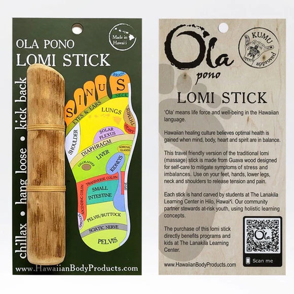 Ola Pono Lomi Massage Stick- 6