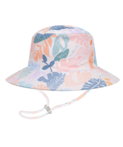 Earth Nymph "June"Blush Baby Girls Bucket Hat