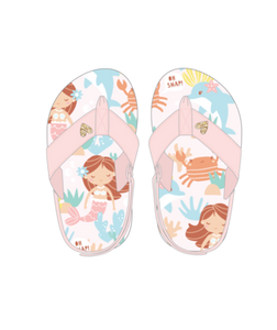 Earth Nymph "Seaside" Baby Girl Flip Flops