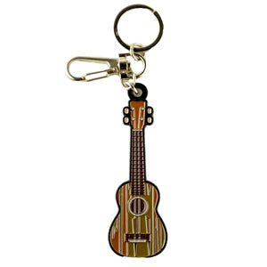 Classic Ukulele 3" Key Chain- front