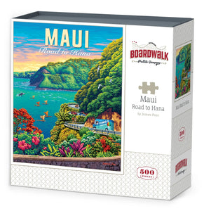 "Road to Hana" Jigsaw Puzzle by James Poai- 500 Pieces