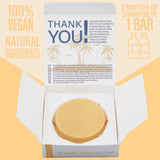 Luxiny Mango Frizz Conditioner Bar in open package