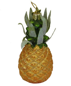 Noble Gems™ Glass Pineapple Christmas Ornament