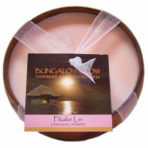 Bungalow Glow 'Pikake Lei'' Coconut Shell Soy Candle- 12 oz.