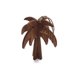 Palm Tree Wood Ornament