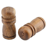 Acacia Wood Salt and Pepper Shaker Set, 2-Piece