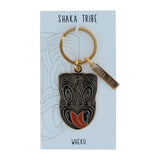 Shaka Tribe "Wheku" Keychain- Black