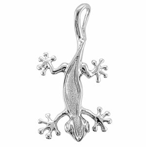 Sterling Silver Gecko Pendant