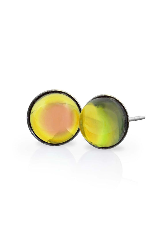 Leightworks Polished-Fire Sterling Silver Stud Earrings