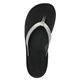 Olukai Kulapa Kai Sandals - Silver/Black - Polynesian Cultural Center