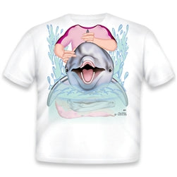 Just Add A Kid " Dolphin Rider Girl" Toddler Tee- Polynesian Cultural Center