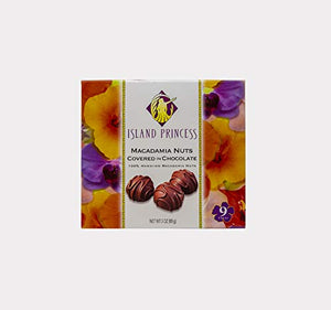 Island Princess Napua Chocolate Macadamia 3oz - The Hawaii Store