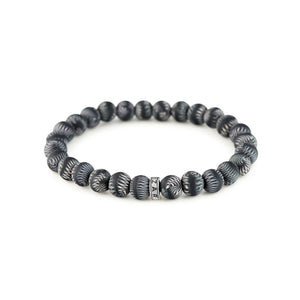 Jilzarah Medium Men's Tunnel Stack Bracelet