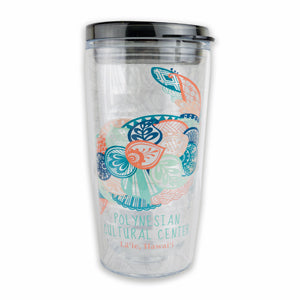 16-oz Henna Turtle Beverage Tumbler PCC Logo