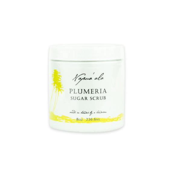 Sugar Scrub Plumeria 8oz - Polynesian Cultural Center