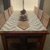 Rise Beyond The Reef "Delana" Hand-Printed Tablecloth-  60"x78"