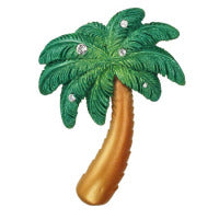 Clay Critters Jeweled Palm Tree Refrigerator Magnet 