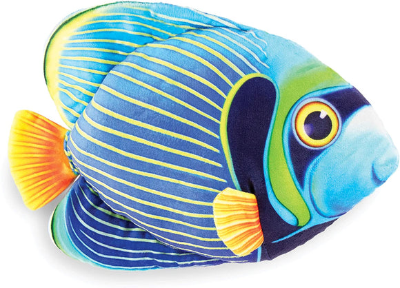 Plush-Angel Fish-BlueGreen 10.5