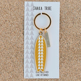 Keychain Surfboard Yellow - Polynesian Cultural Center