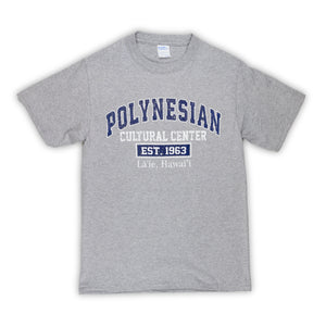 "Polynesian Cultural Center Est. 1963" 2XL T-Shirt - Light Gray 