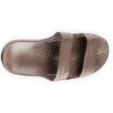 A.J.&W Comfy Brown Sandals- Top View