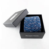 “Blue Ahi” Hawaiian Designer Tie  in box