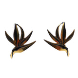 Leighton Lam Designs Gold-plated Bird of Paradise Earrings