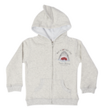 Sharky Baby Boy Hoody- Gray Marle