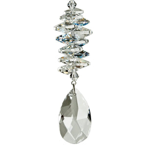 Woodstock Chimes "Crystal Ice Almond" Suncatcher