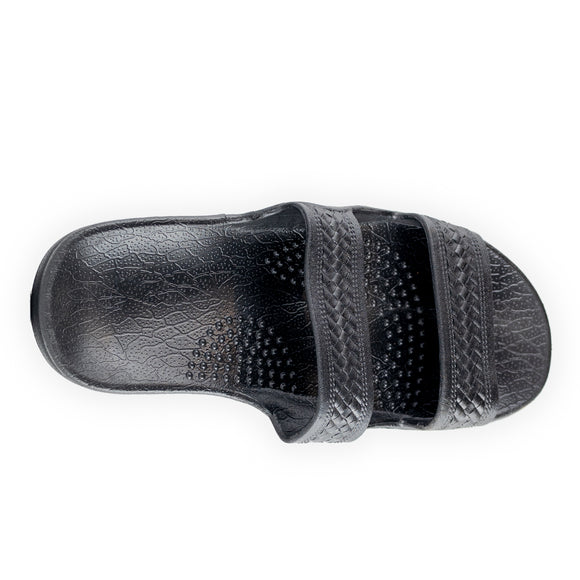 AJ & W Comfy PVC Black Sandals