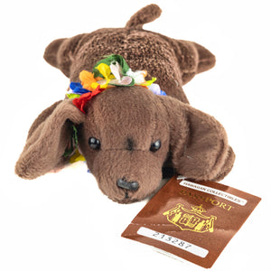 Hawaiian Collectables "Poi Dog" Plush with Passport