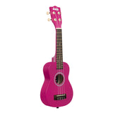 Dragon Fruit Ukadelic Soprano Ukulele 