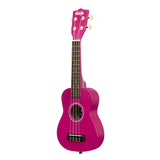 Dragon Fruit Ukadelic Soprano Ukulele 