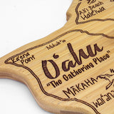 Totally Bamboo Oahu Shoreline Cutting Board 